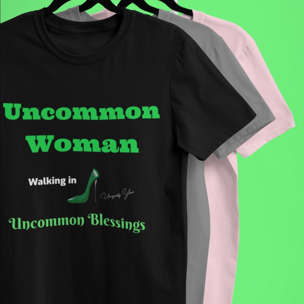 🗣. “Uncommon Woman” t-shirt